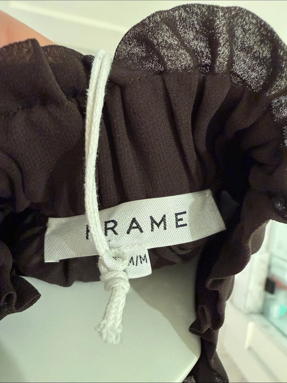 Frame Sleeveless Bow Blouse